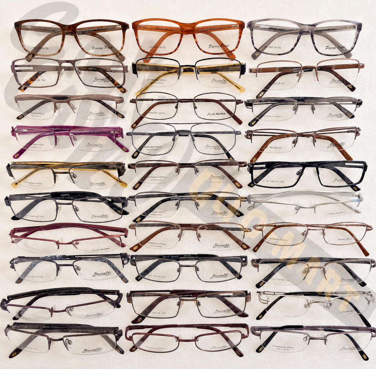 New Wholesale Bulk Lot 30 Designer Clear Lens Optical Eyeglasses Frame Free Gift