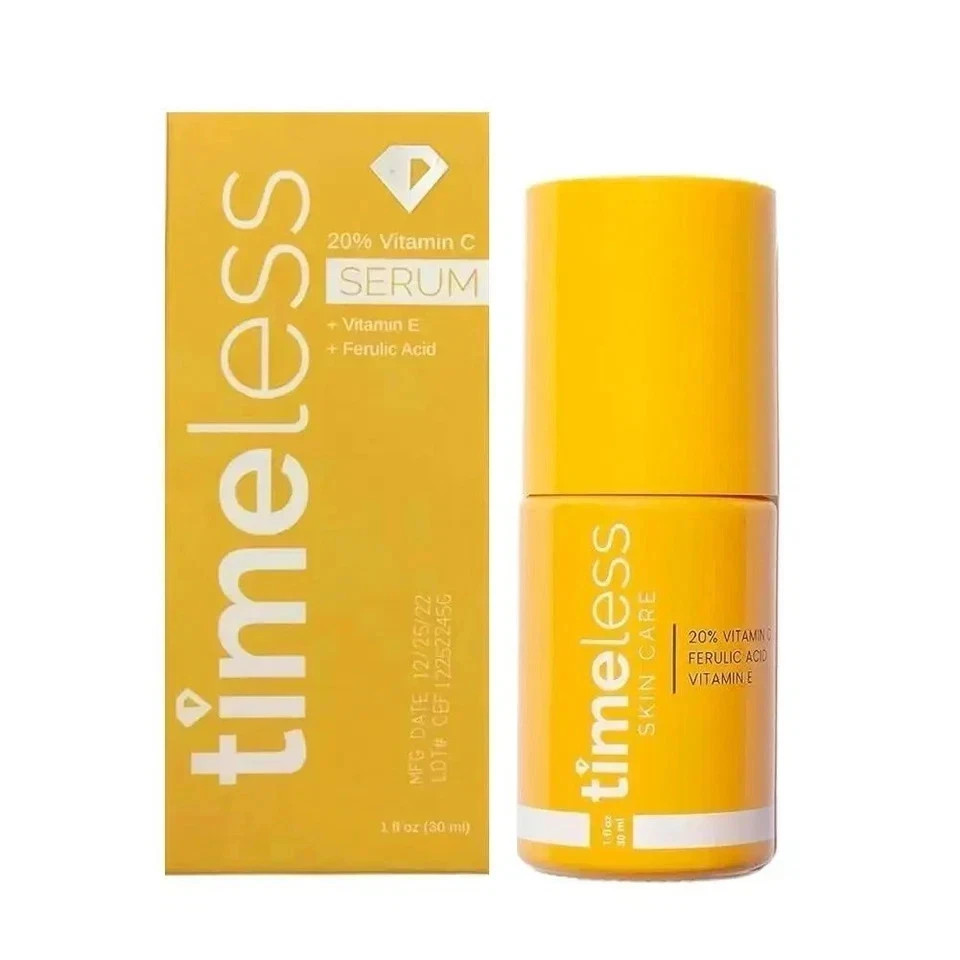 Timeless Skin Care 20% Vitamin C E Ferulic Acid Serum 30ml New *