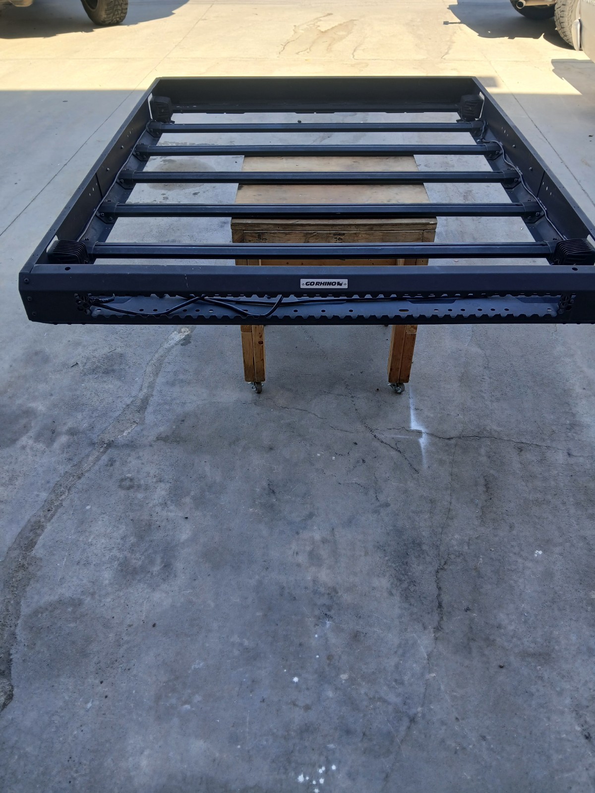 Go Rhino Roof Rack SRM400 58in. Long x 52in. Wide Fabricated Customizable Steel