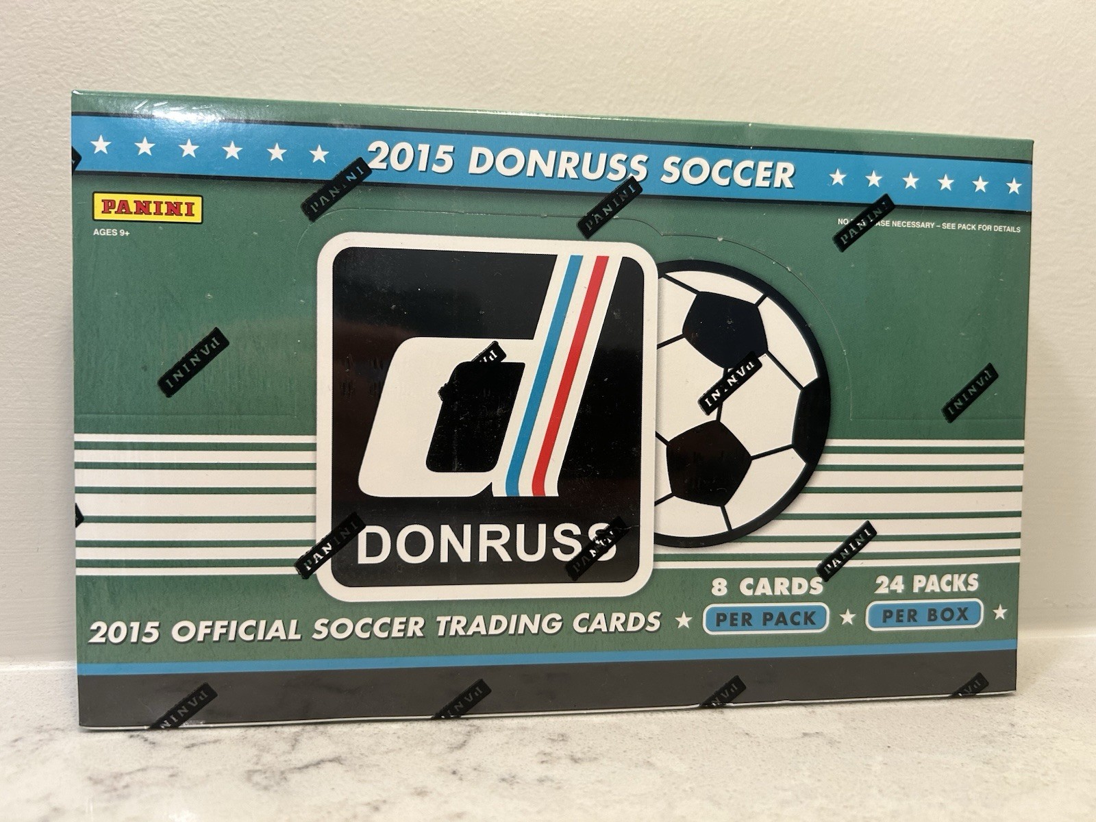 2015 Panini Donruss Soccer Hobby Box - Factory Sealed - 24 Packs