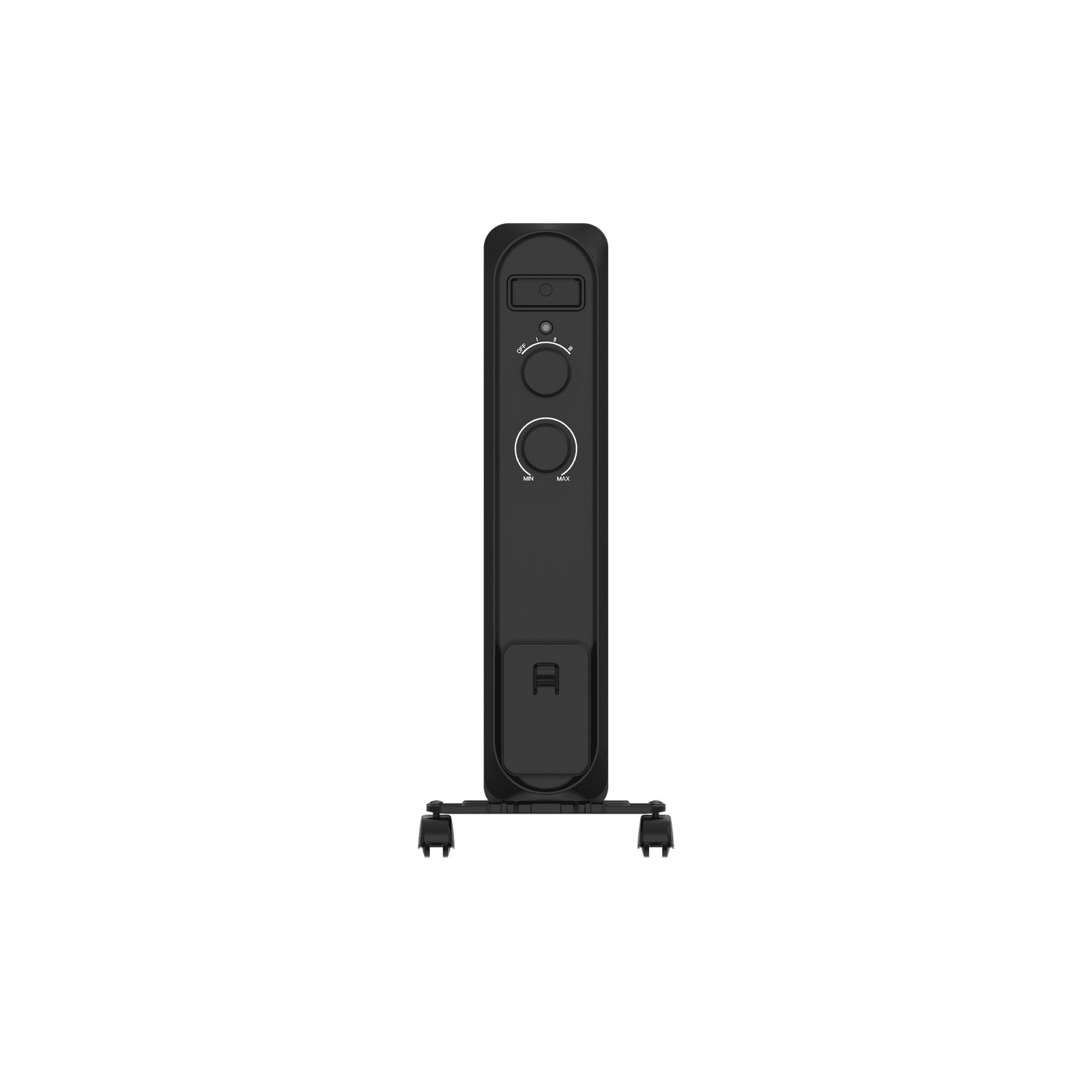 Mainstays Black 1500W 3 Heat Settings Oil Filled Heater