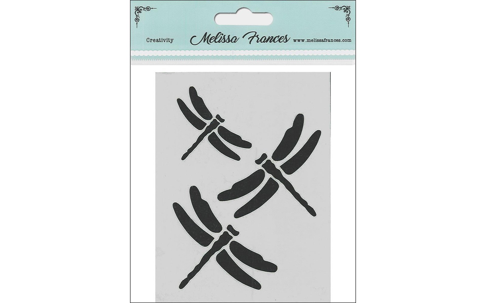 Melissa Frances Stencil 3x4\