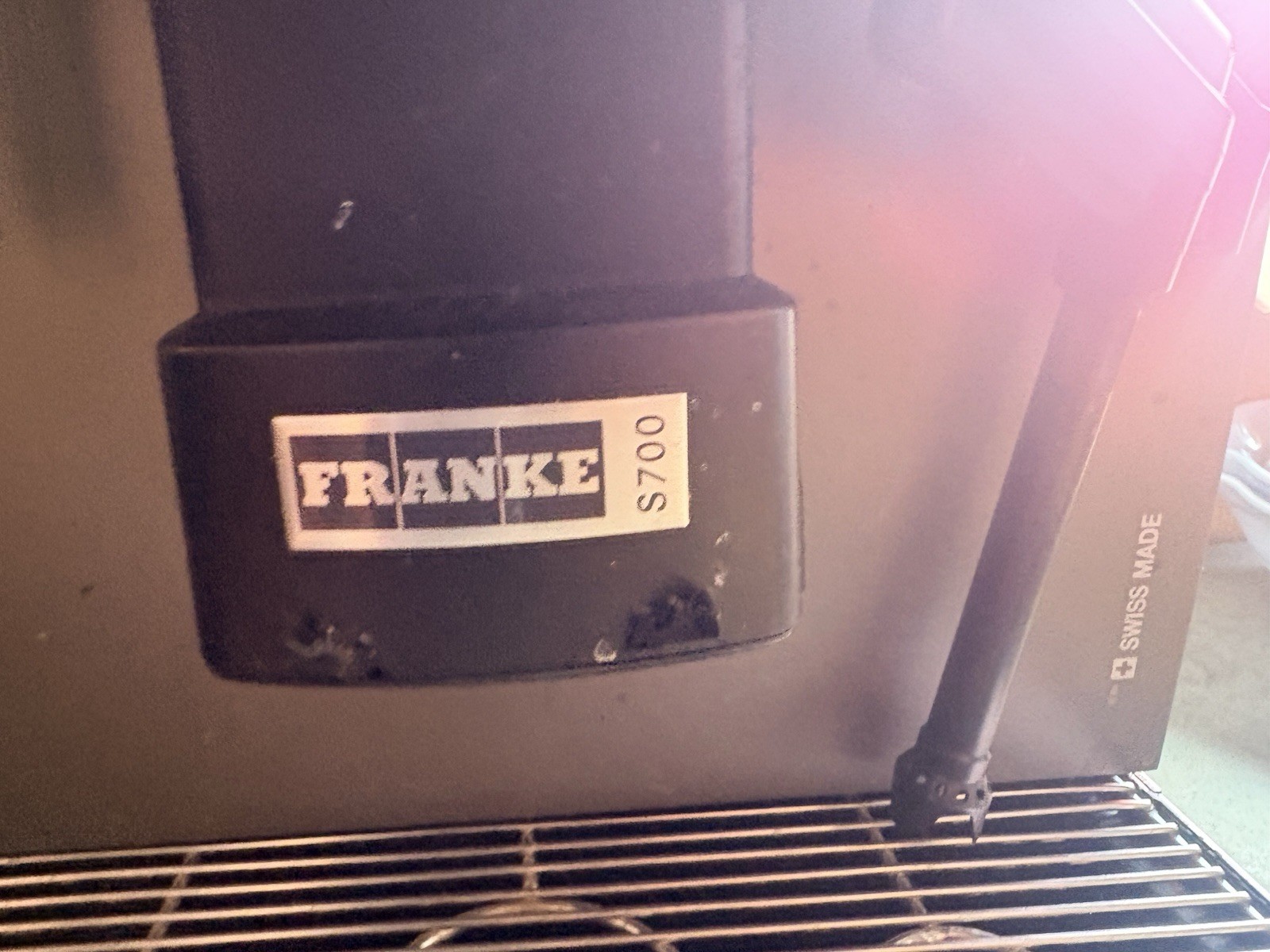 Franke S700 Commercial Touchscreen Super Automatic Espresso Machine Black/Silver