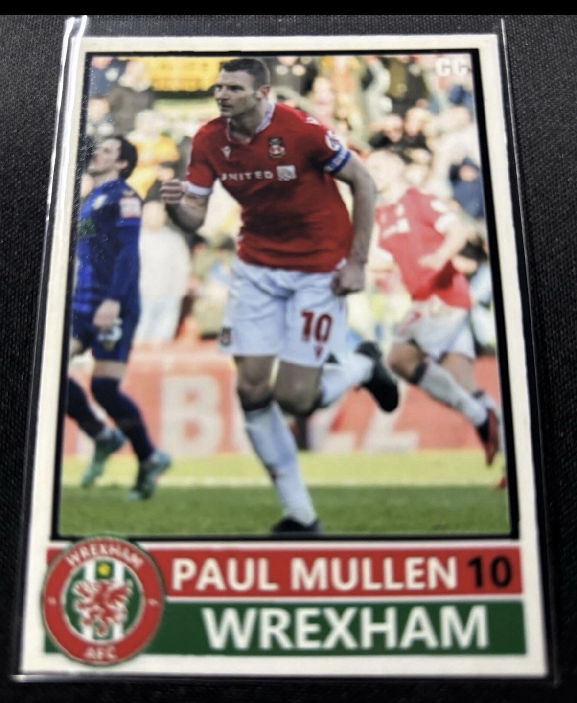 WREXHAM TEAM SET 12 CARDS ACEO ART CARD MY ORIGINAL DESIGN VINTAGE STYLE