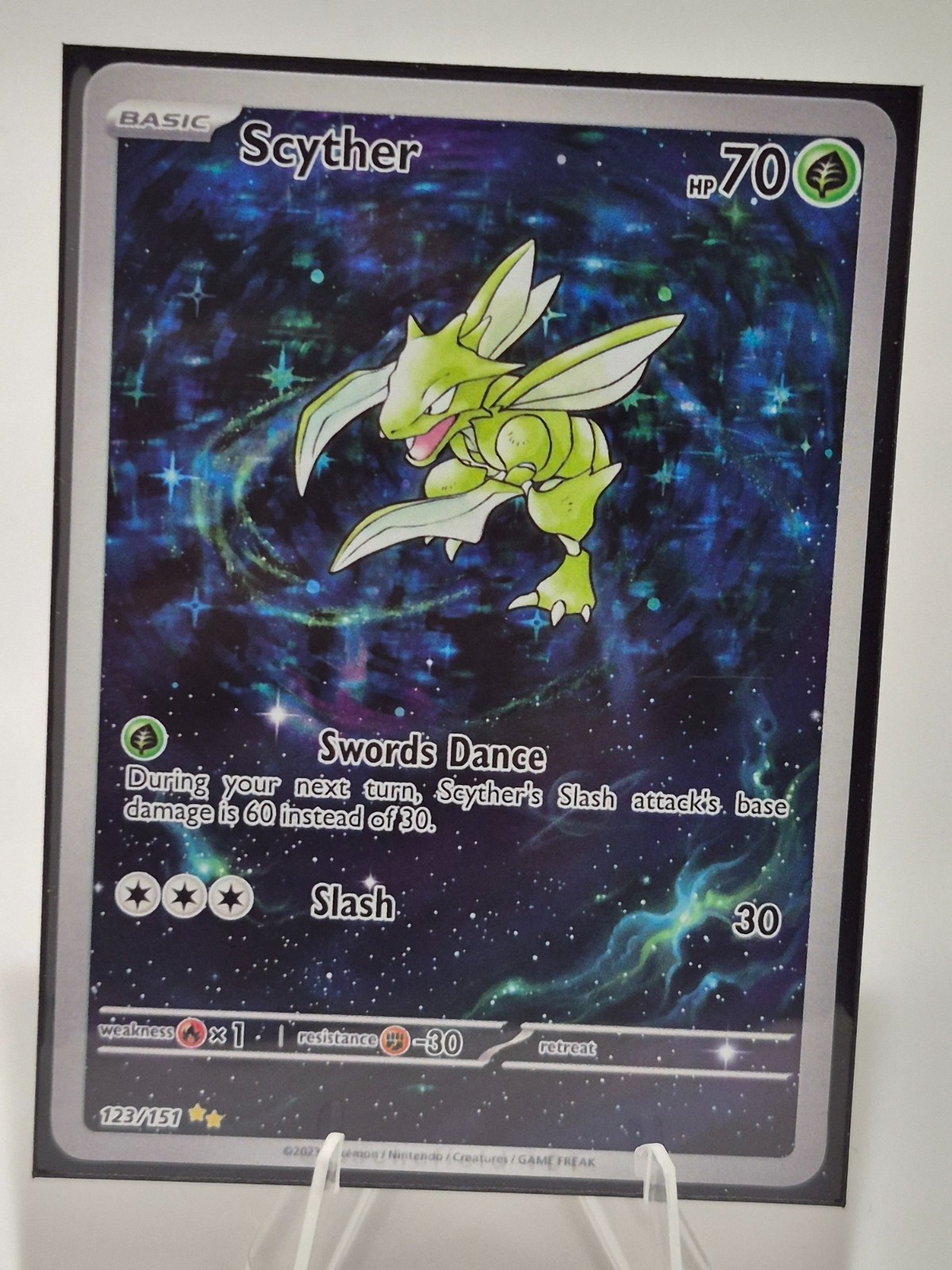 Scyther (Custom Altered Art) Scyther (Custom Altered Art)