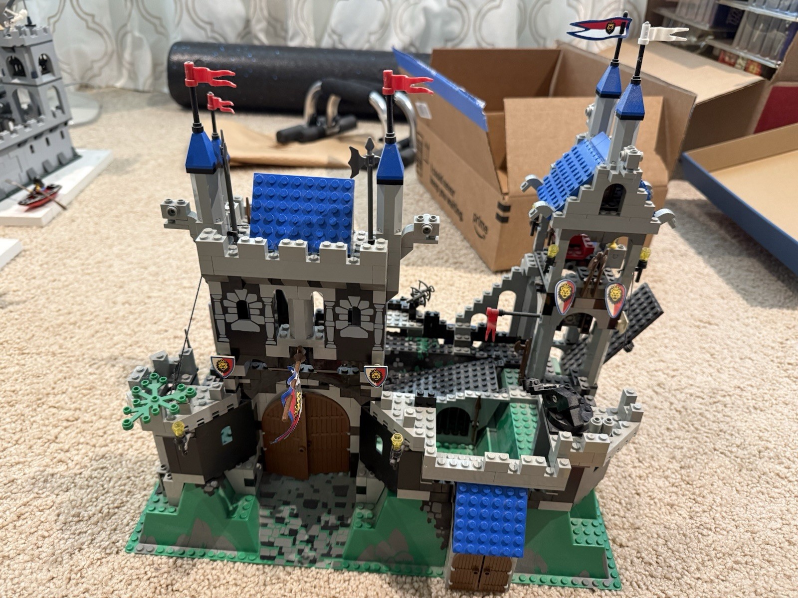 🏰 VINTAGE LEGO 6090 Royal Knights Castle 1995 Vintage Set Near Mint w/ Manual 🏰 VINTAGE LEGO 6090 Royal Knights Castle 1995 Vintage Set Near Mint w/ Manual