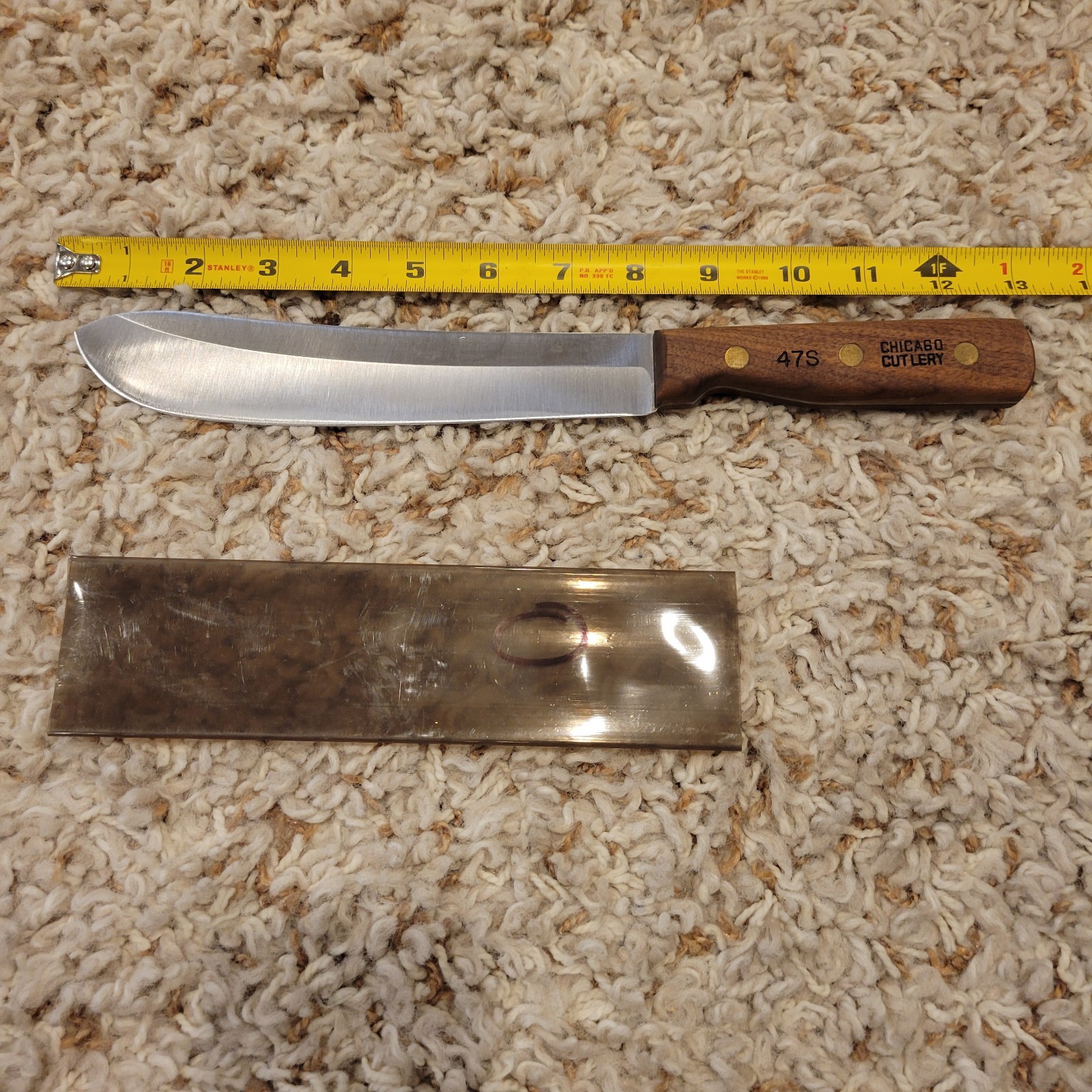 New Old Stock Rare 1990's Chicago Cutlery 47S Butchers Knife. Made In USA 8