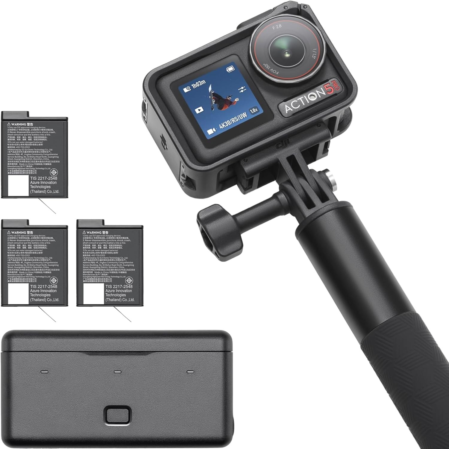 DJI Osmo Action 5 Pro Adventure Combo,4K,Action Camera,3 Batteries,Vlog Camera DJI Osmo Action 5 Pro Adventure Combo,4K,Action Camera,3 Batteries,Vlog Camera