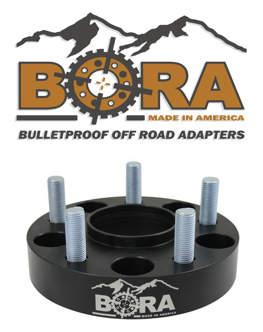 BORA WHEEL SPACER  (2005+) HONDA PILOT/RIDGELINE, 1.25” THICK, QTY 4, MADE IN US