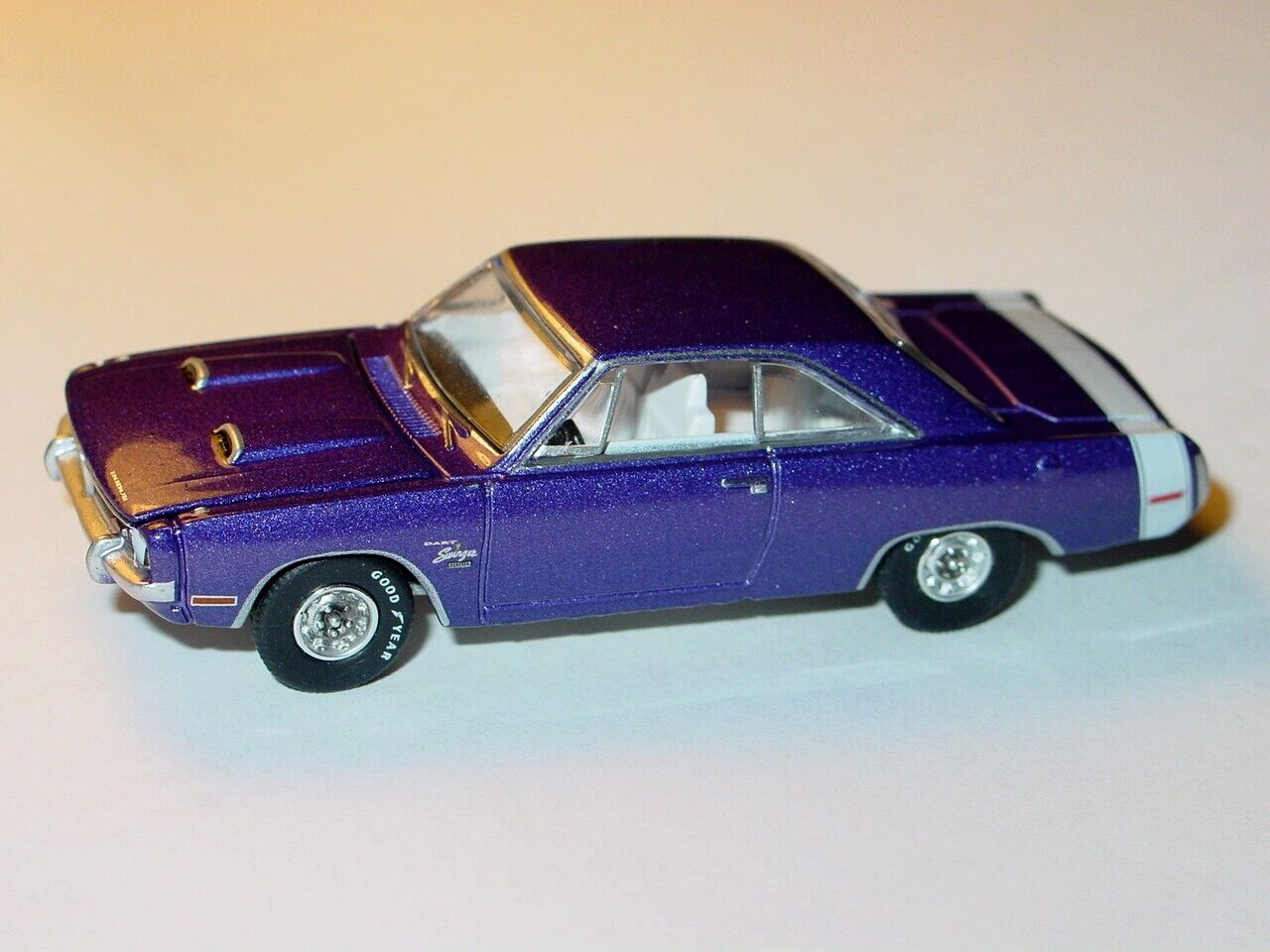 1971 71 DODGE DART SWINGER 340 COLLECTIBLE MOPAR MUSCLE CAR -Plum Crazy w/Stripe