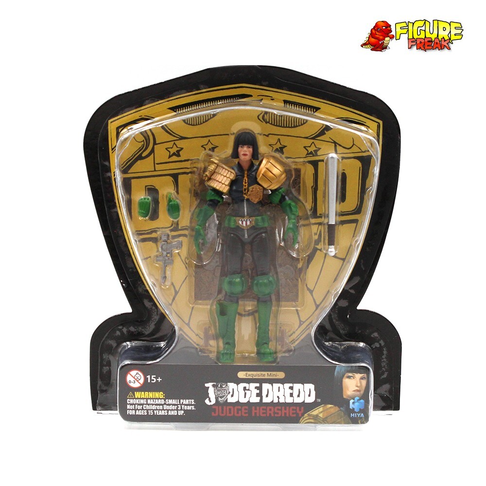 Hiya Toys Judge Dredd Judge Hershey 4.25\