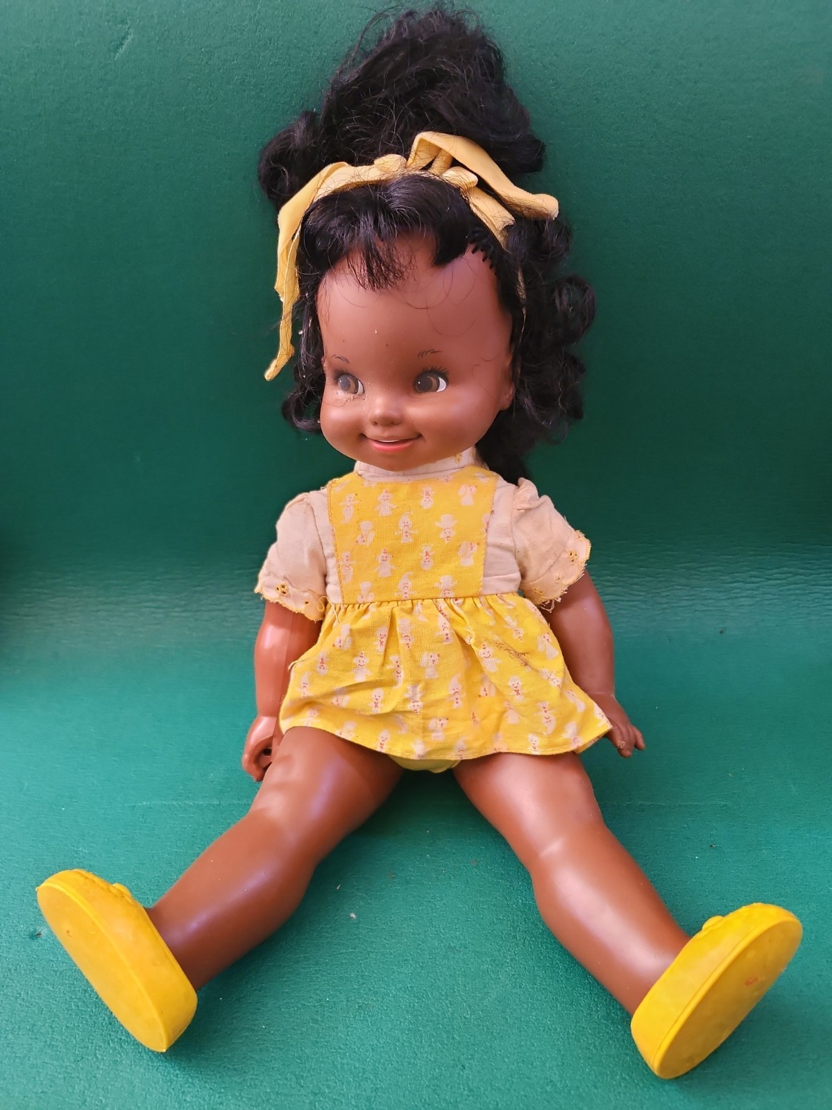 VTG 1972 Mattel Saucy Expressions African American Doll 16\ VTG 1972 Mattel Saucy Expressions African American Doll 16\