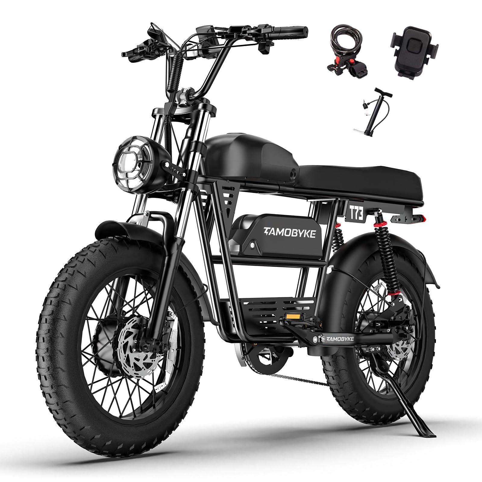 Tamobyke Electric Dirt Bike 3000W 37.5MPH 48V 36.4AH 20\