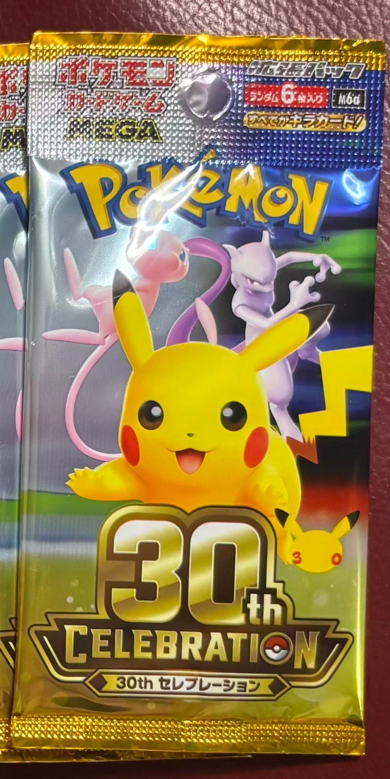 Pokemon Card M6a 30th Anniversary Celebration Booster Pack 1 Pack - Japanese