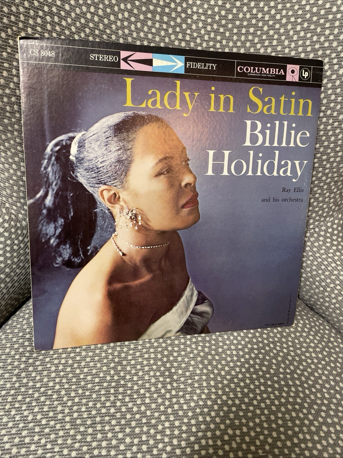 Billie Holiday - Lady in Satin LP CS 8048 with Ray Ellis and his orchestra