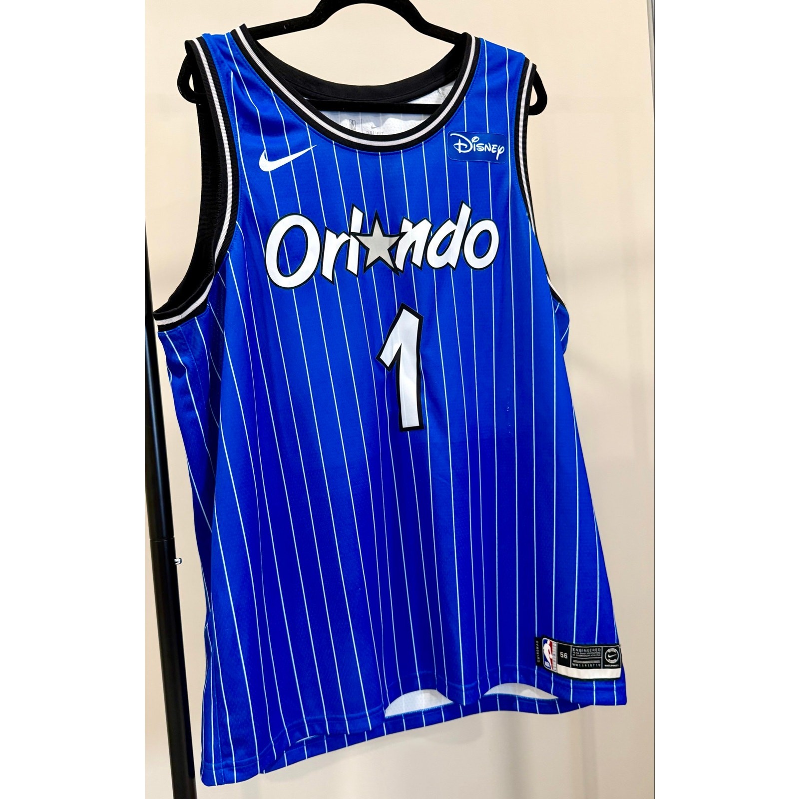 Nike Jonathan Isaac #1 Orlando Magic Swingman Jersey Blue Pinstripe Size XXL Nike Jonathan Isaac #1 Orlando Magic Swingman Jersey Blue Pinstripe Size XXL