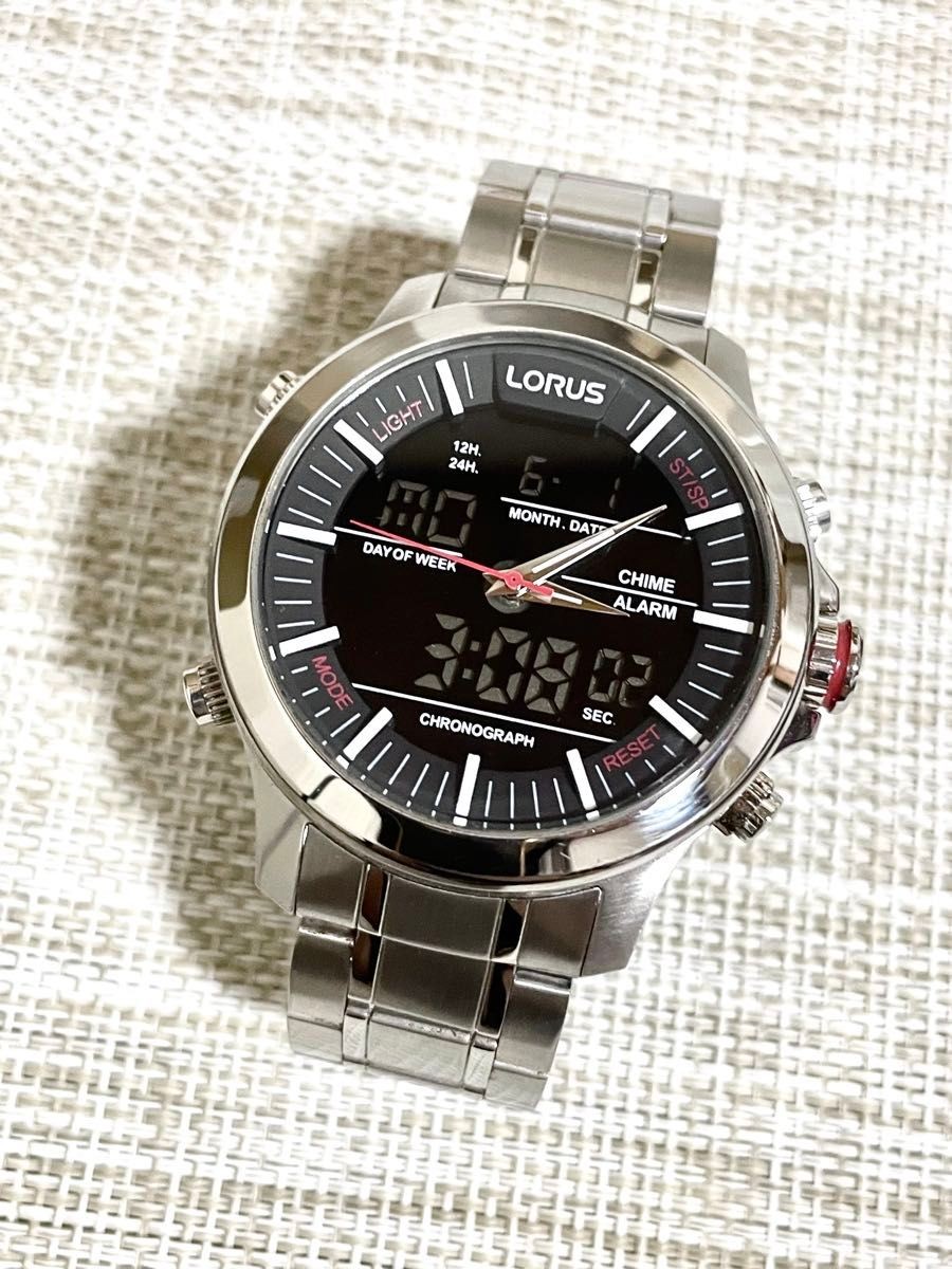 Rare European Model Excellent condition/Working SEIKO LORUS/Seiko Lorus/Hybrid/B