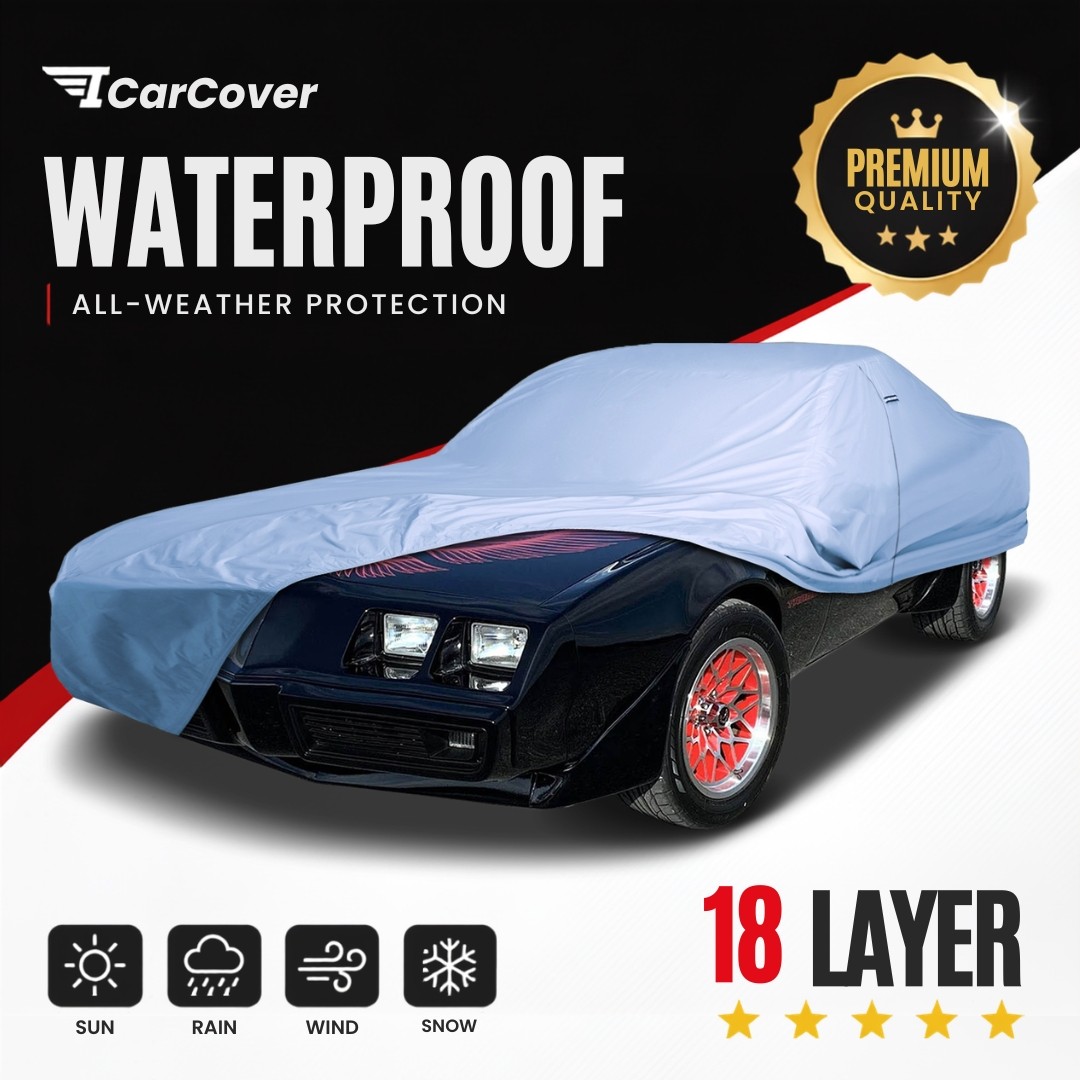 Pontiac Firebird 1967-2002 Custom Fit Waterproof Car Cover 18 Layer All Weather