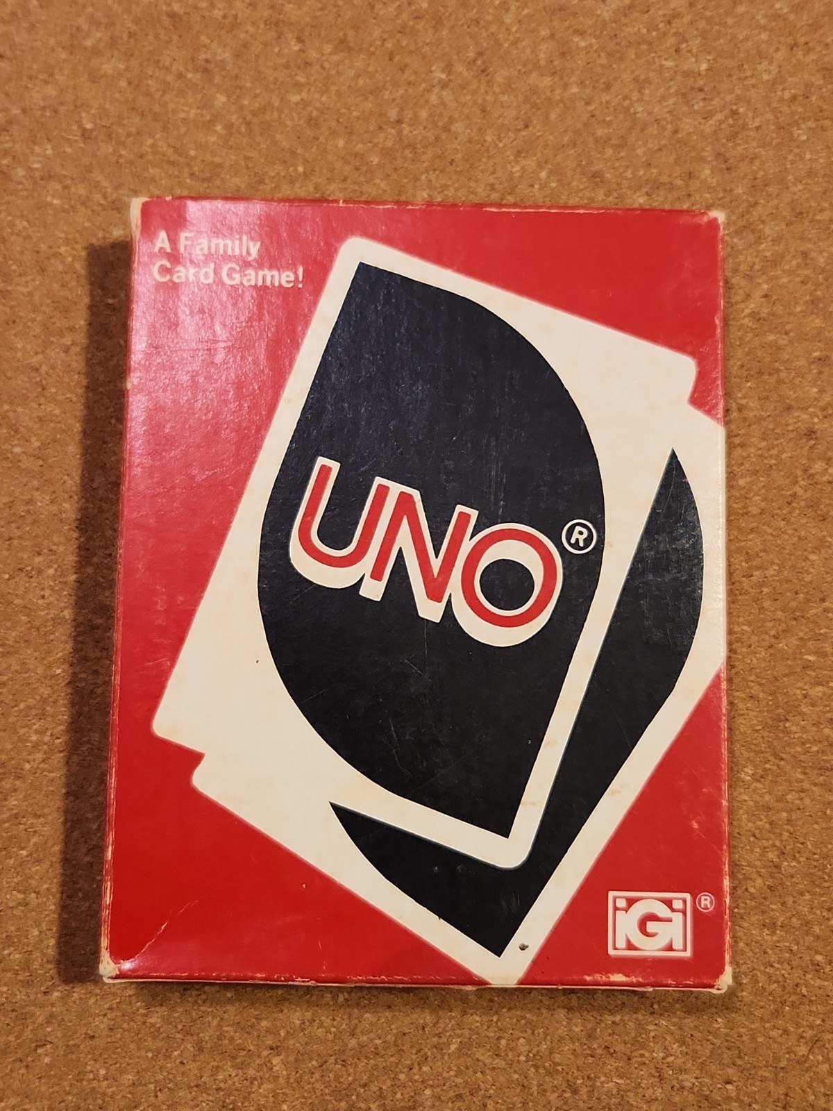 Vintage 1979 UNO Card Game International Games Inc. Original Box Joliet Illinois Vintage 1979 UNO Card Game International Games Inc. Original Box Joliet Illinois