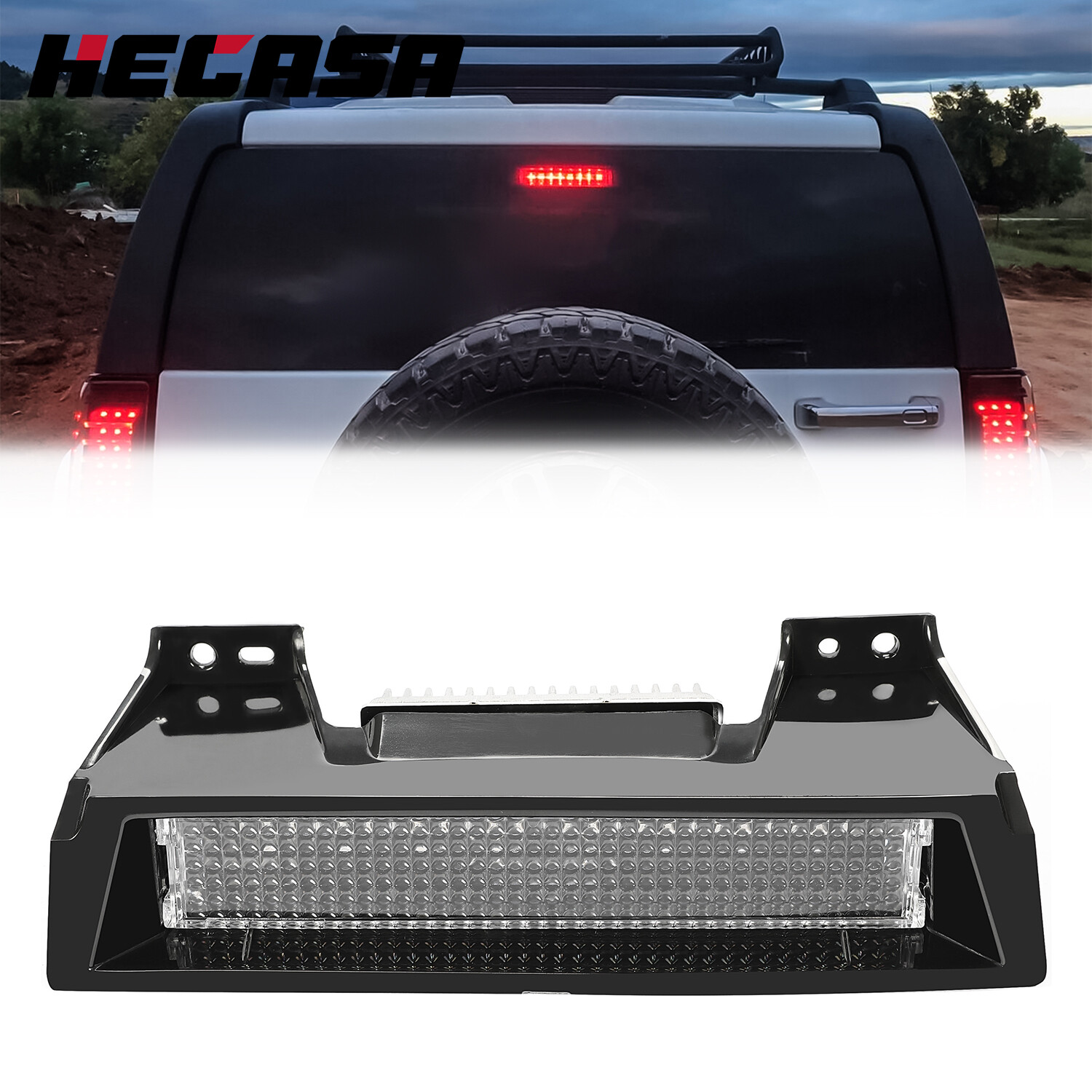 HECASA LED Third Brake Light For 2006-2010 Hummer H3 19330403 HECASA LED Third Brake Light For 2006-2010 Hummer H3 19330403