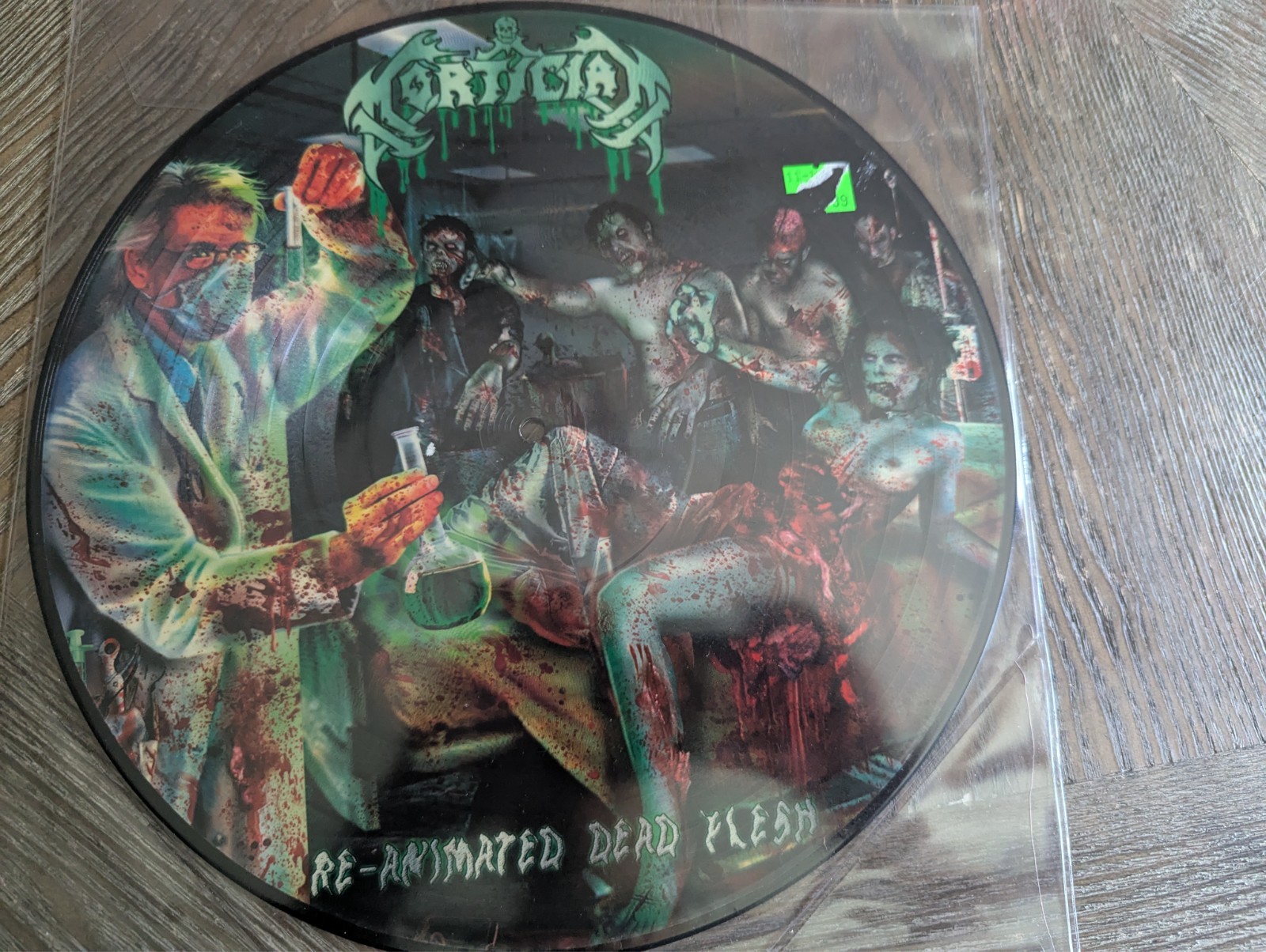 Mortician – Re-Animated Dead Flesh Label: Haunted Hotel Records –PIC LP rare Mortician – Re-Animated Dead Flesh Label: Haunted Hotel Records –PIC LP rare