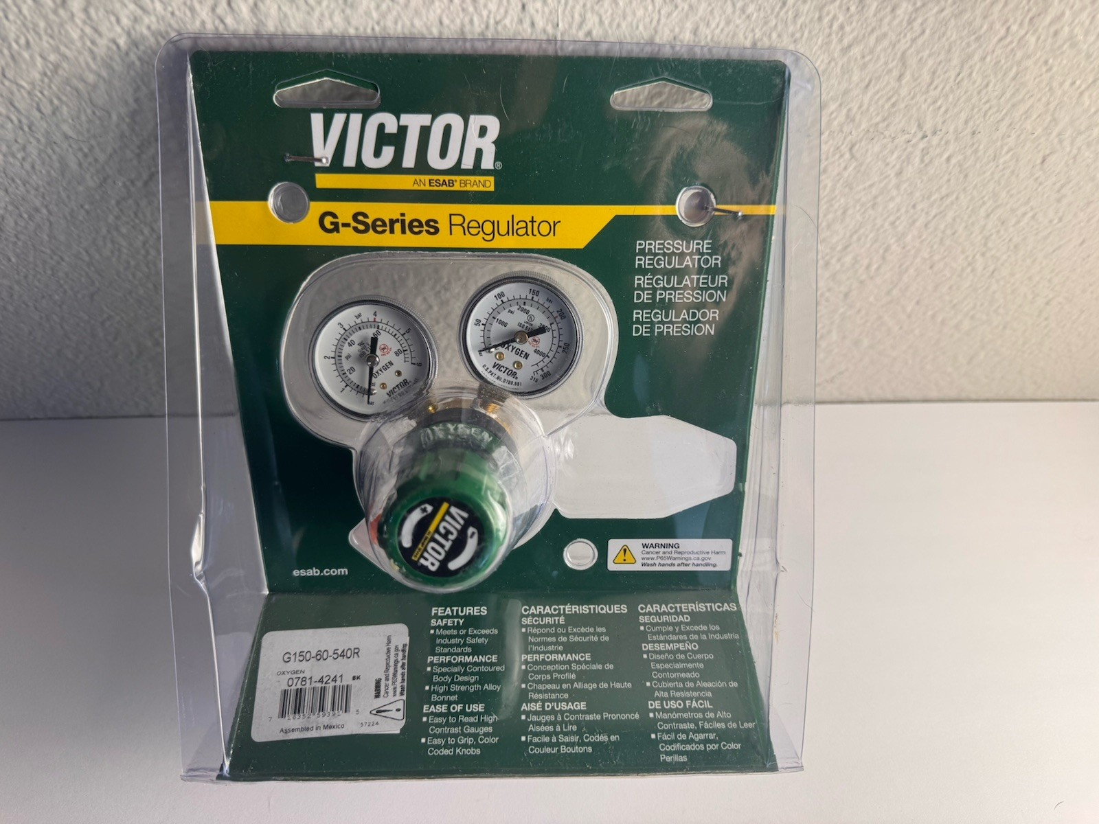 Victor G150-60-540R Oxygen Regulator 0781-4241 CGA 540 G-Series NEW Victor G150-60-540R Oxygen Regulator 0781-4241 CGA 540 G-Series NEW