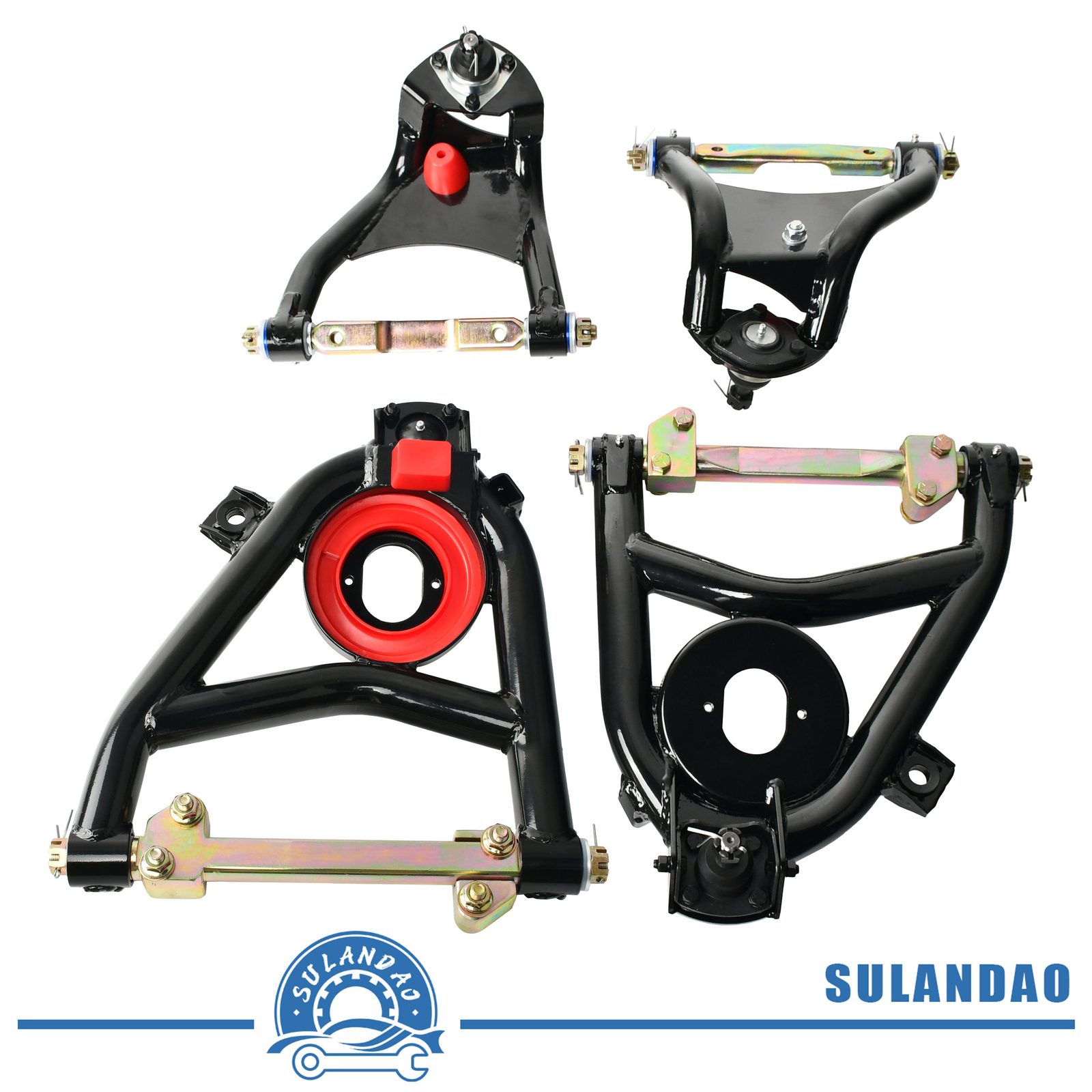 Fit 1955-1957 Chevy Belair 210 150 Upper & Lower Tubular Control Arms A-Arms Fit 1955-1957 Chevy Belair 210 150 Upper & Lower Tubular Control Arms A-Arms