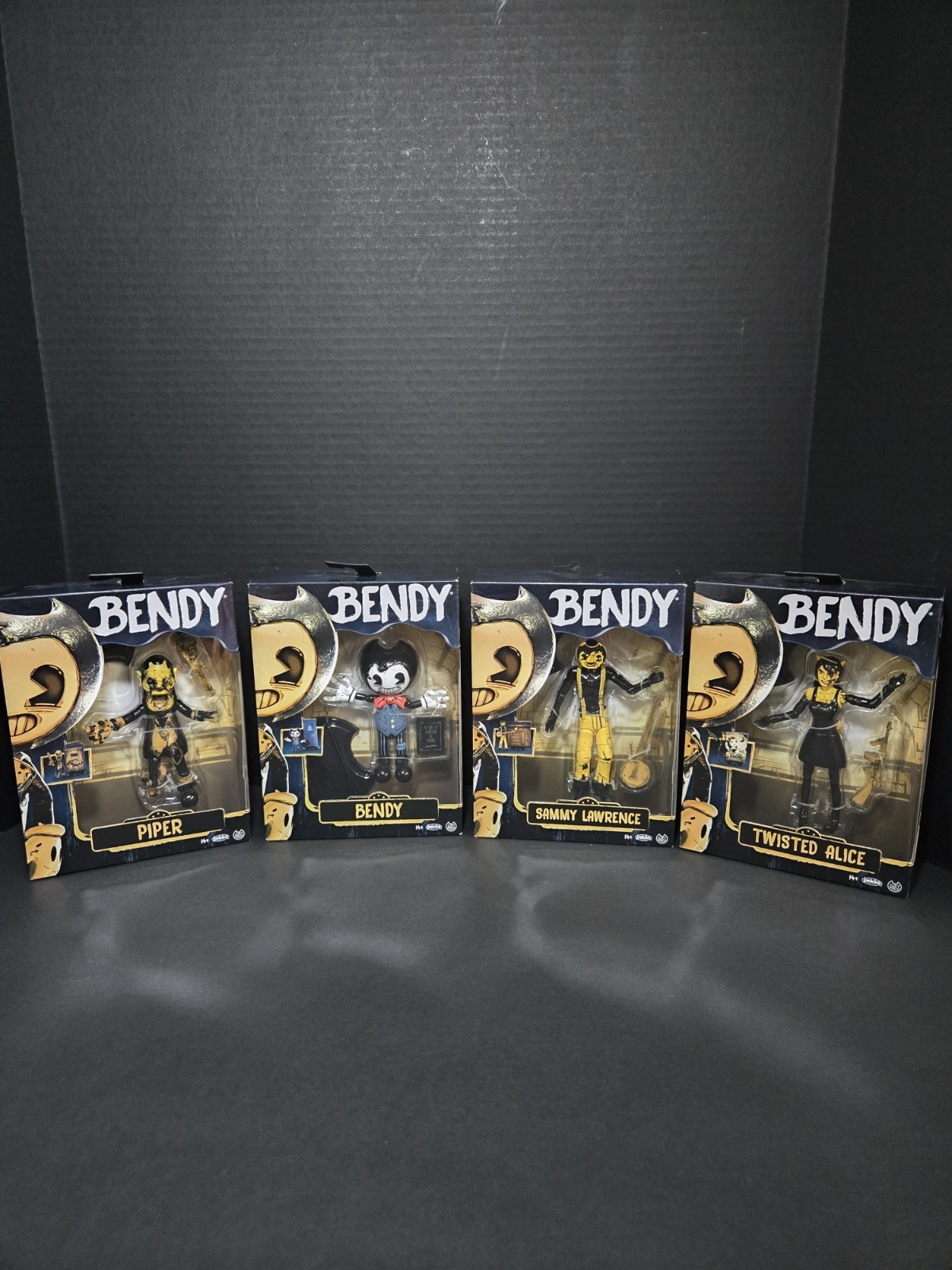 New Bendy & The Ink Machine FULL SERIES 2 SET Action Figure Toy 2024 New Bendy & The Ink Machine FULL SERIES 2 SET Action Figure Toy 2024