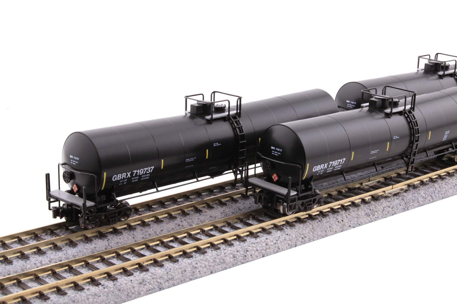 Kato Greenbrier Tank Car 8-Car Set GBRX Set B 106-4802 N Scale Train