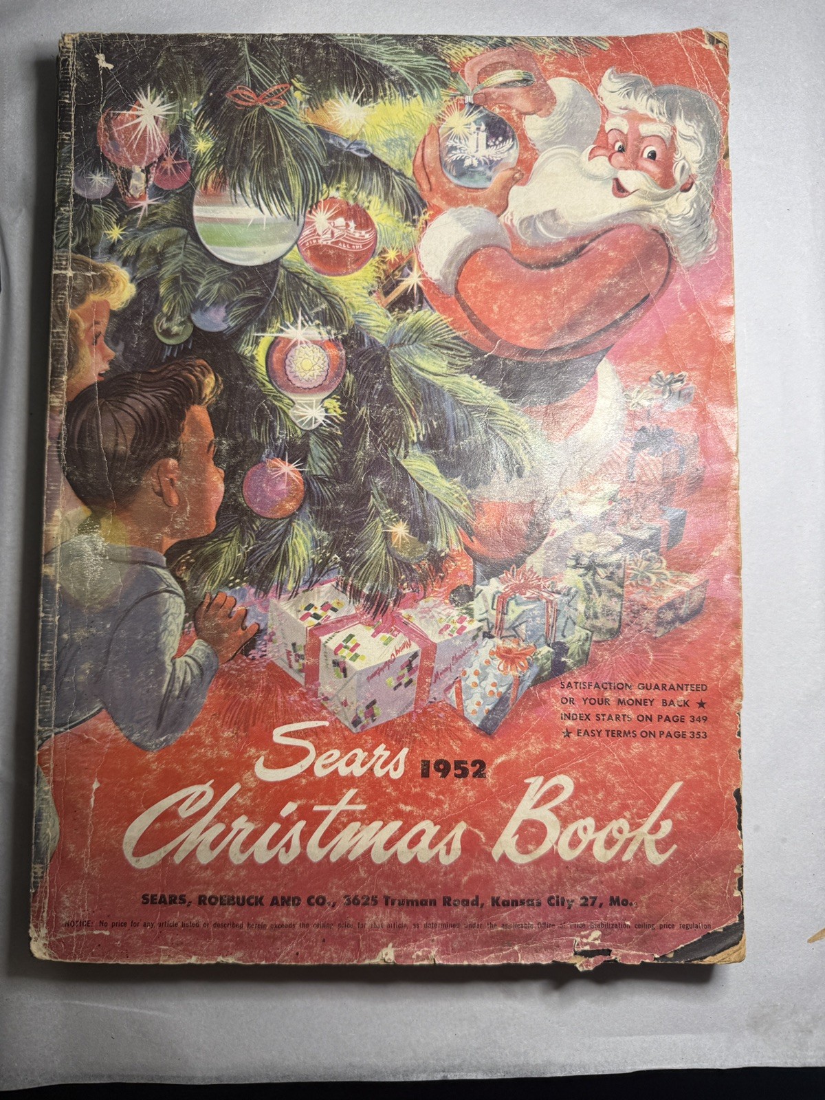 Sears Christmas CATALOG - 1952 (NEL1294).
