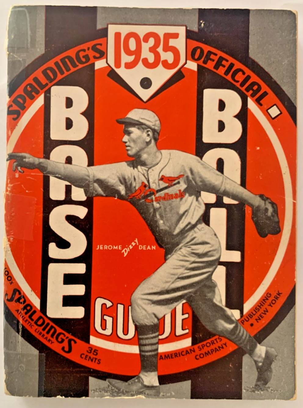 1935 Spalding\'s Official Baseball Guide-JOSH GIBSON SATCHEL PAIGE CRAWFORDS Team 1935 Spalding\'s Official Baseball Guide-JOSH GIBSON SATCHEL PAIGE CRAWFORDS Team