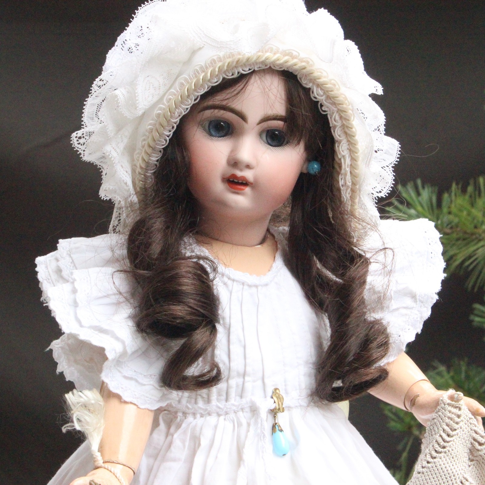 Adorable Antique Jumeau Bru Doll Dress 1920 for 24\
