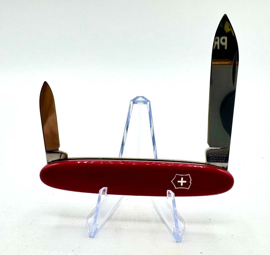 VTG Victorinox Pocket Pal Red Swiss Army Knife 84mm 2 Blade Folding Pocket Tool