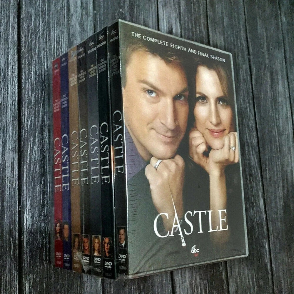 Castle Seasons 1-8 DVD Complete Series Brand New Sealed Region 1 USA Castle Seasons 1-8 DVD Complete Series Brand New Sealed Region 1 USA