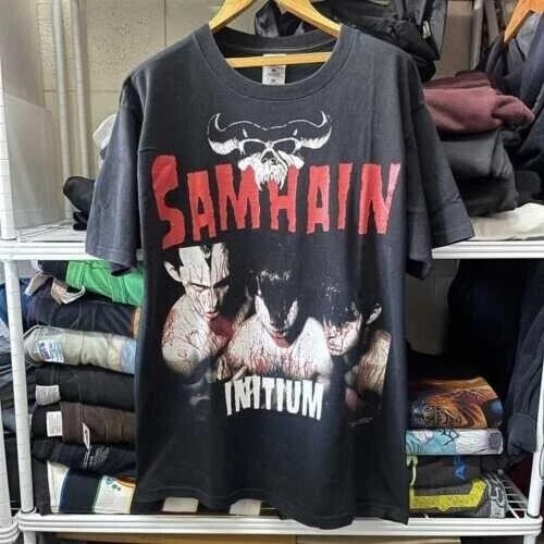 Remake Samhain Initium Band Black Short Sleeve Unisex Tshirt Reprint S-5XL