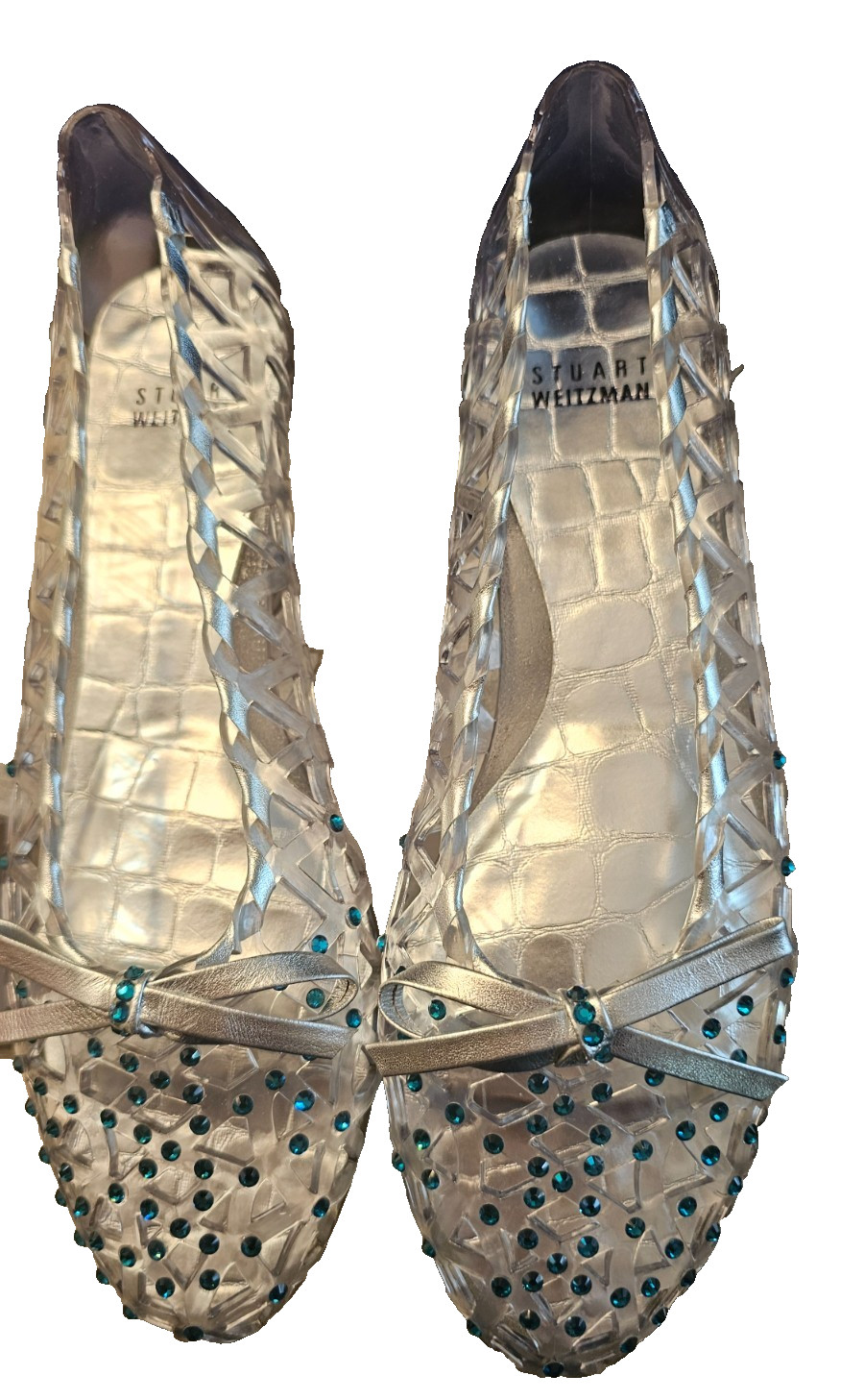 NWB -STuart Weitzman Clear Jellystone