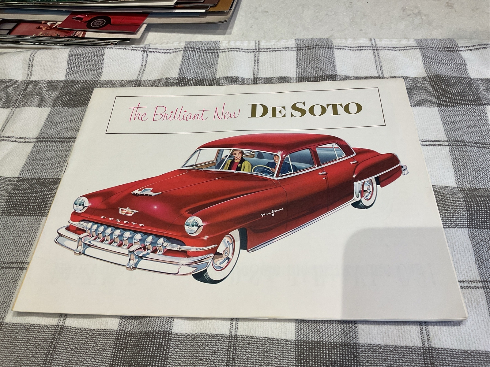 1952 DeSoto Vintage Car Sales Brochure Catalog - Convertible Sportsman 1952 DeSoto Vintage Car Sales Brochure Catalog - Convertible Sportsman