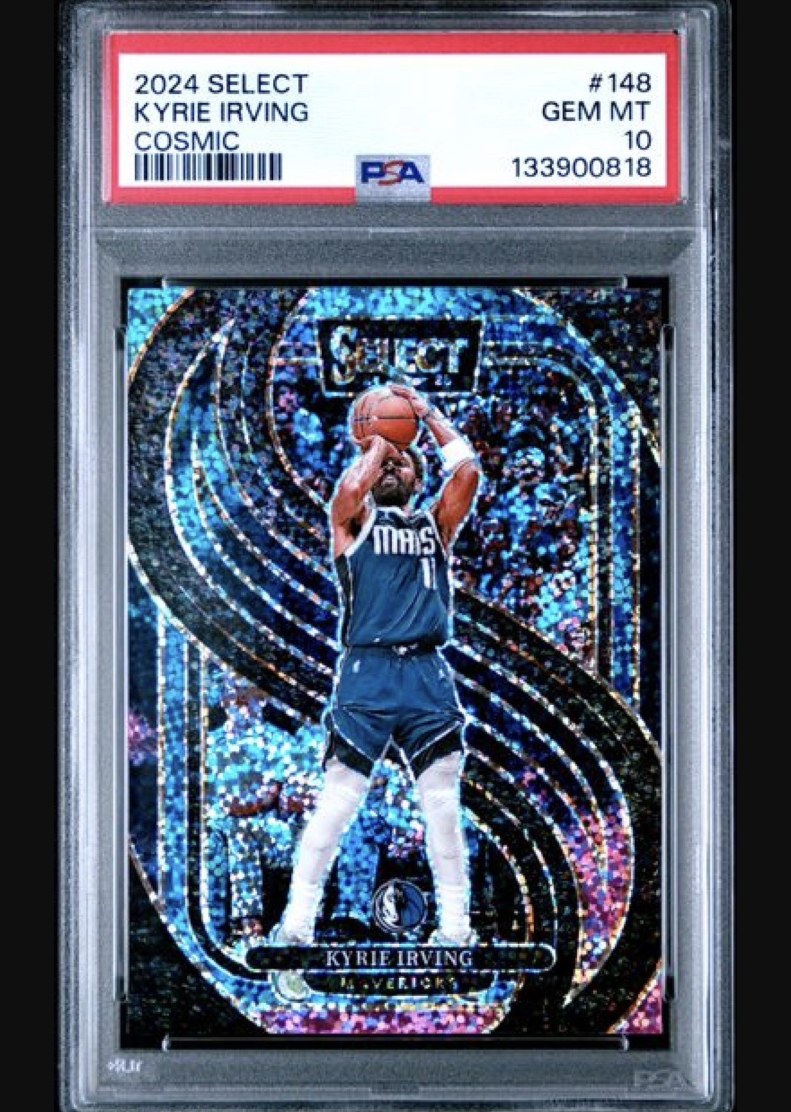 2024 Panini Select #148 Kyrie Irving Cosmic PSA 10 POP 1❗️