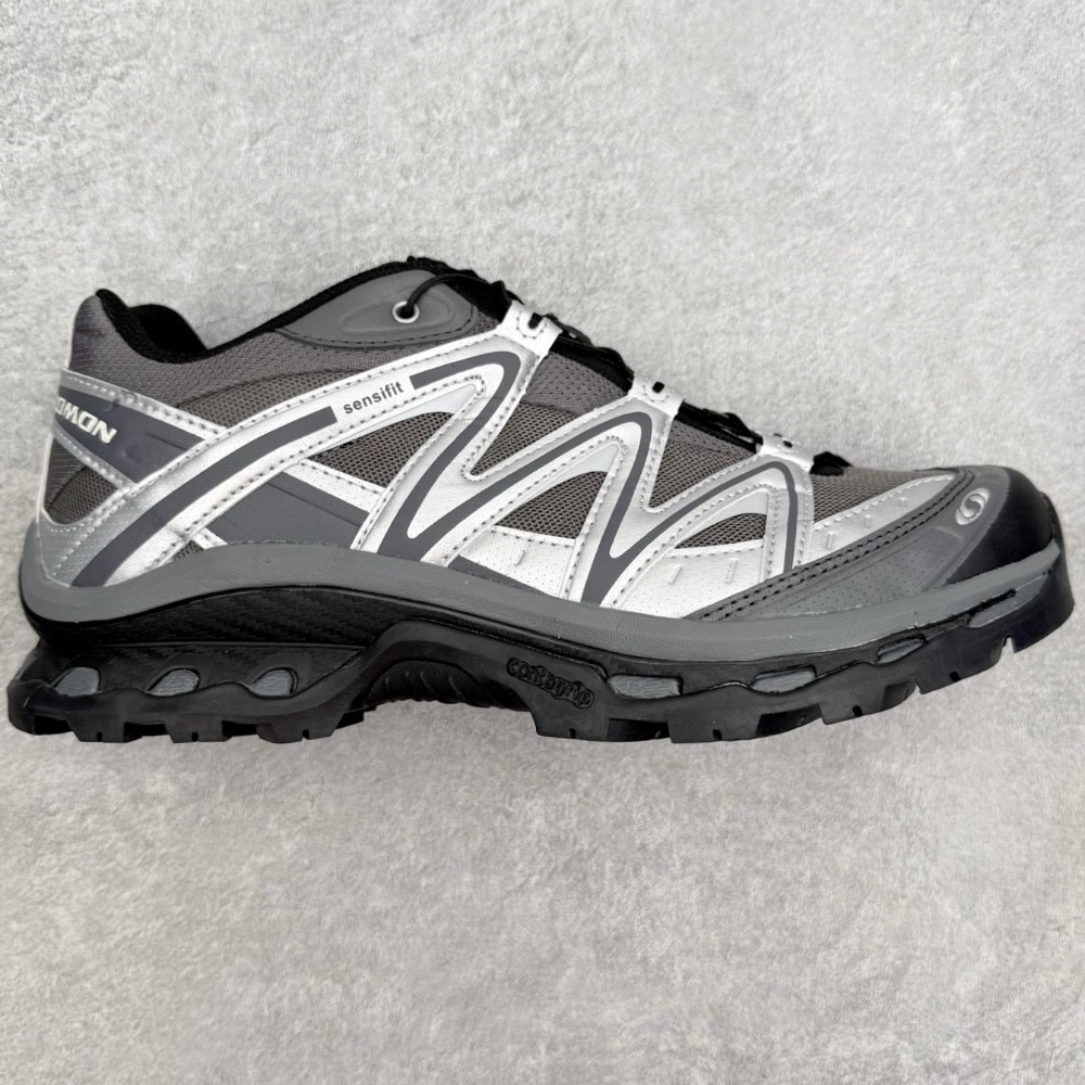 Salomon 491716 XT6 Outdoor Trail Running Shoes Men Women Gray Silver Black