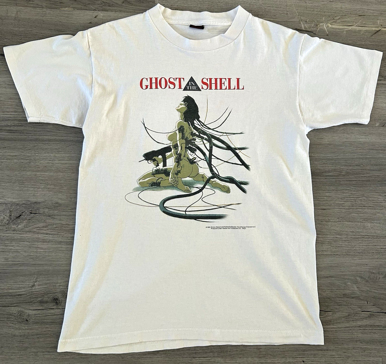 Grail Vintage 1995 “Ghost in the Shell” Anime Movie Promo Cotton T-Shirt