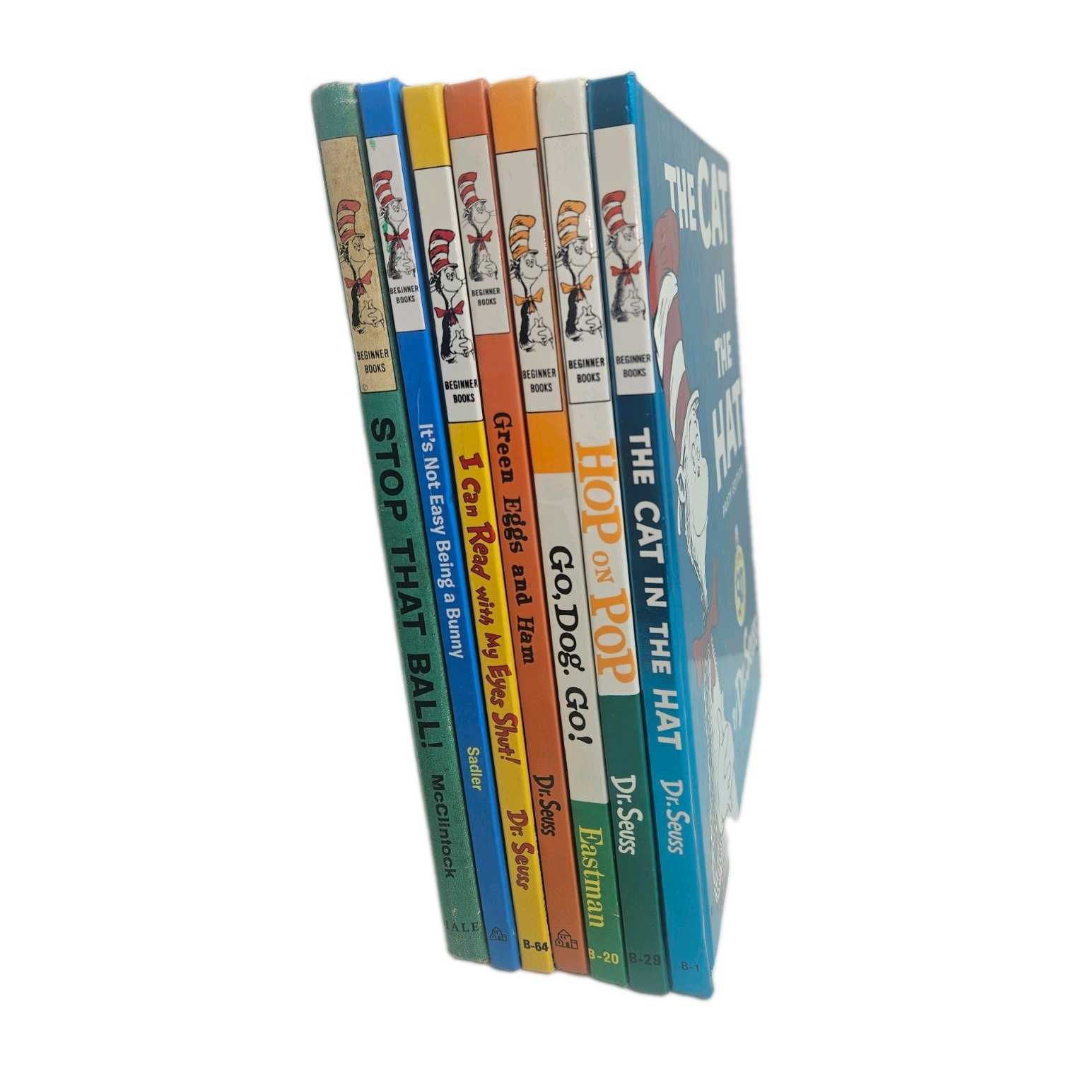 Lot of 7. Dr. Seuss Beginner Books. Pre-owned Ok Condition. Few Cosmetic Wears Lot of 7. Dr. Seuss Beginner Books. Pre-owned Ok Condition. Few Cosmetic Wears