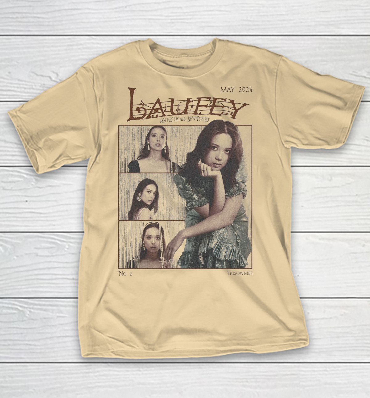 NEW Laufey 2024 Poster Collection Album Unisex S to 5XL T-shirt MD121 NEW Laufey 2024 Poster Collection Album Unisex S to 5XL T-shirt MD121