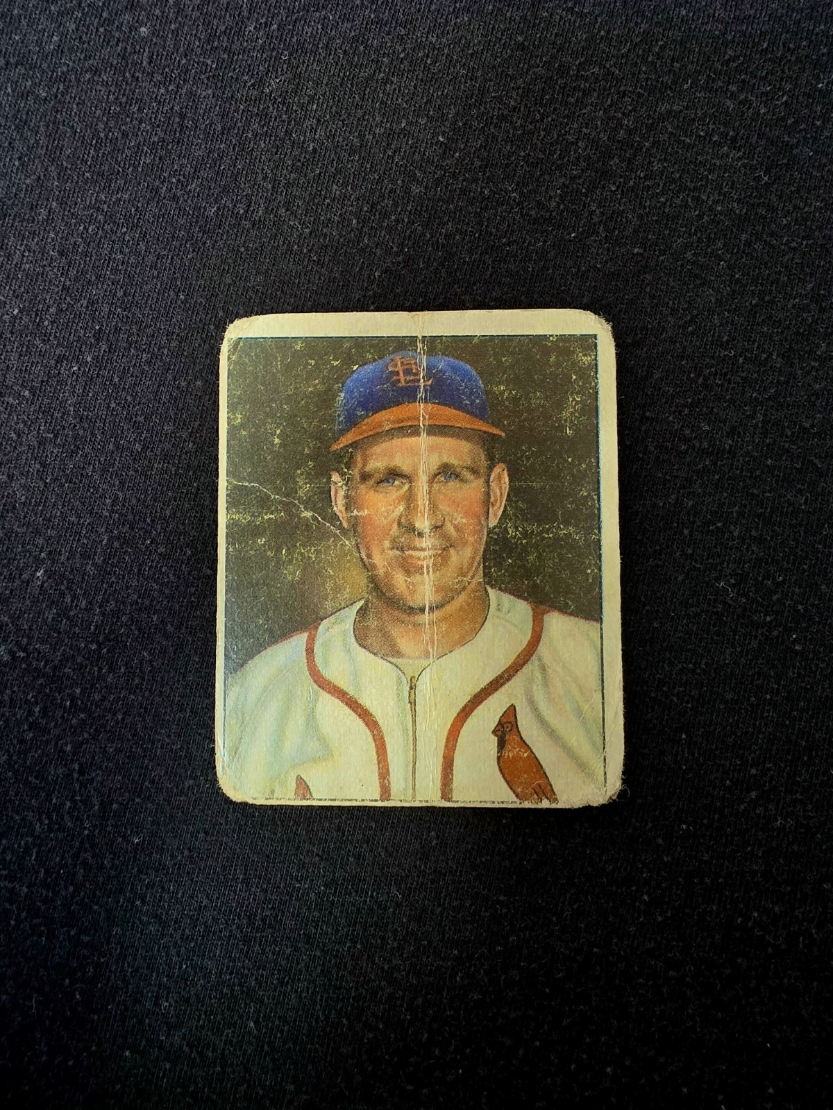 1950 Bowman #35 Enos Slaughter HOF
