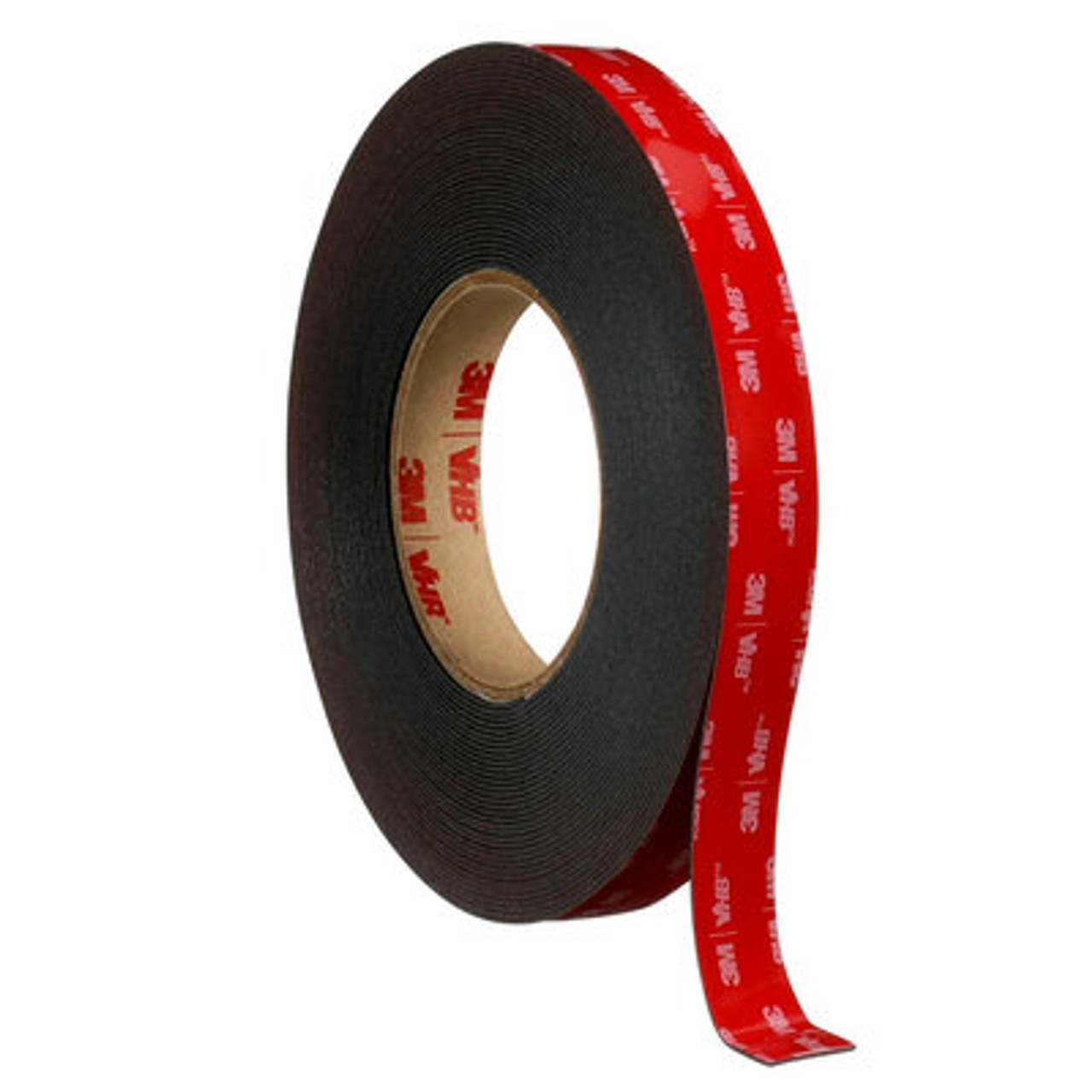 3M VHB Tape 5962 Black 1/2 in x 36 yd, 62 mil Case of 18