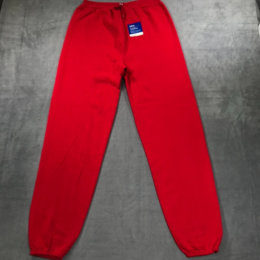Vinage 80s Tultex Sweatpants Joggers Mens XL Red Tapered Drawstring Waist NEW * Vinage 80s Tultex Sweatpants Joggers Mens XL Red Tapered Drawstring Waist NEW *