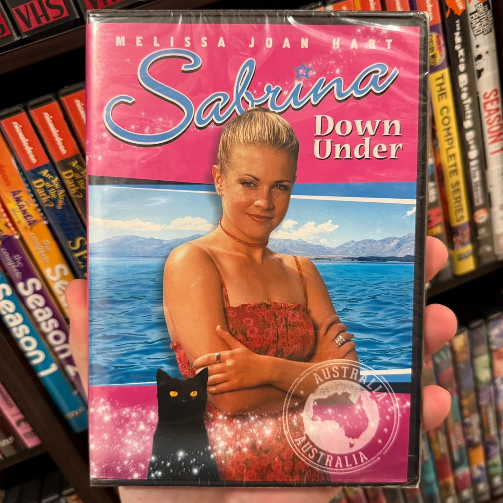 NEW Sabrina Down Under DVD (1999) Melissa Joan Hart CBS 🇦🇺 🐈‍⬛