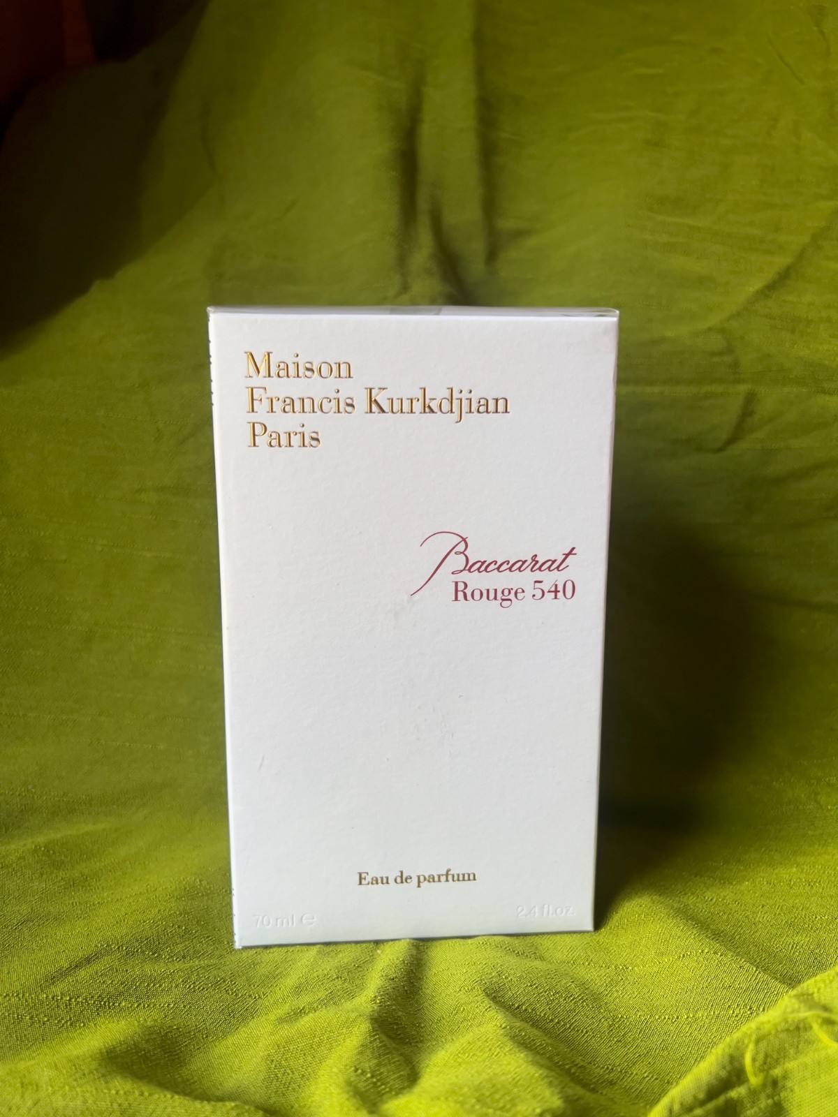 Maison Francis Kurkdjian Baccarat Rouge 540 Eau De Parfum 2.4 Oz New Sealed Box