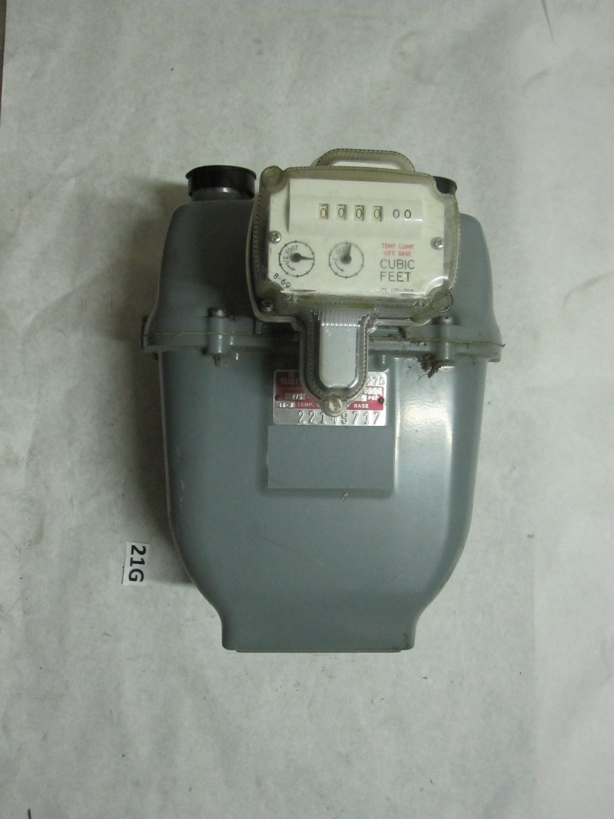 Sensus OEM Genuine R-275 Gas Meter 275 CFH FlexNet 100GM-A 539-92-555-10000-M
