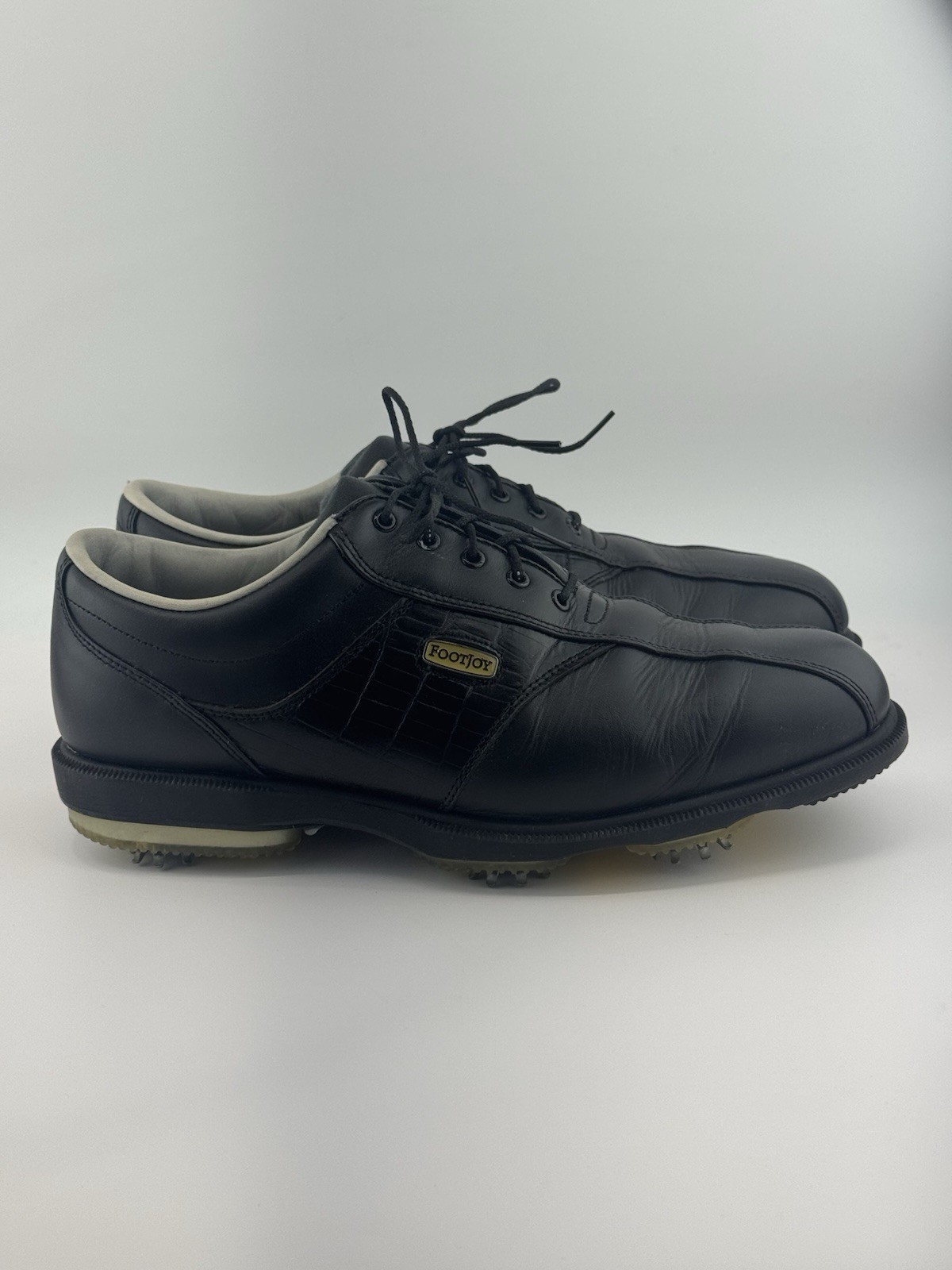 FootJoy Dryjoys 53614 Black Optiflex Men’s Size 9M Golf Shoes