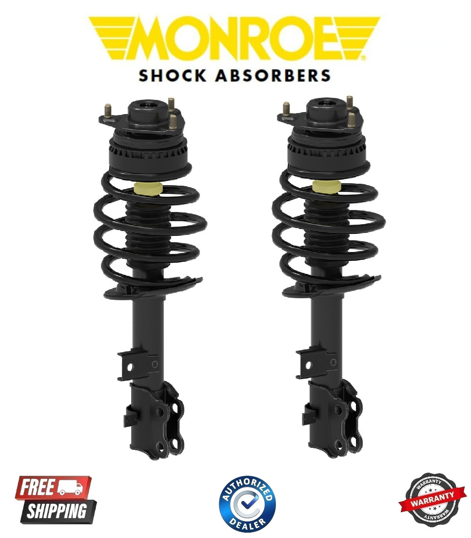Monroe Front Struts & Coils Springs Pair Set for 2017-2025 Chrysler Pacifica